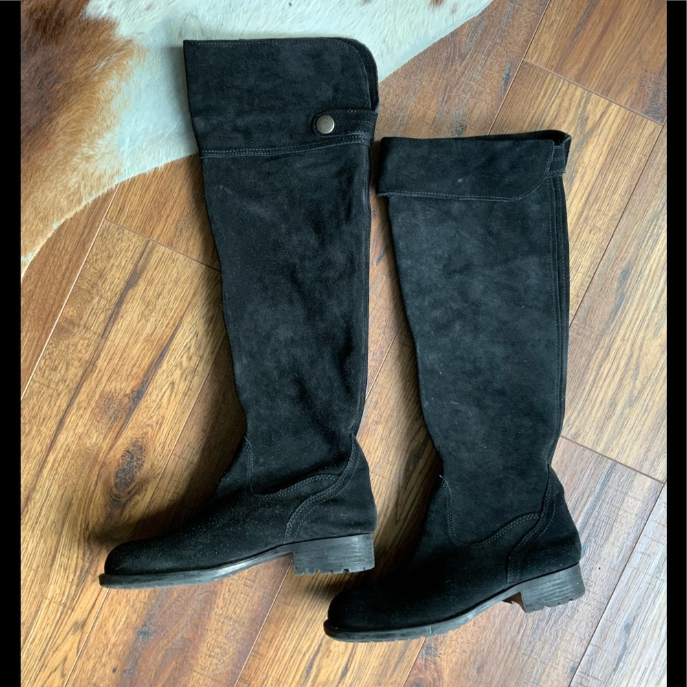Franco Sarto Over the knee suede boots